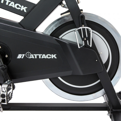 Dark Slate Gray ATTACK Fitness SPIN Attack - B1 Indoor Bike With Optional Console With B1 Console,Just the Bike