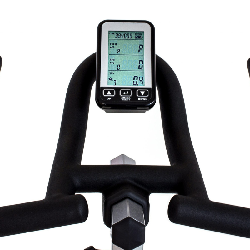 Black ATTACK Fitness SPIN Attack - B1 Indoor Bike With Optional Console With B1 Console,Just the Bike