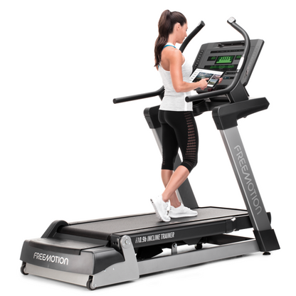 Dark Slate Gray FREEMOTION 10 SERIES i10.9b Incline Trainer - LED-220V