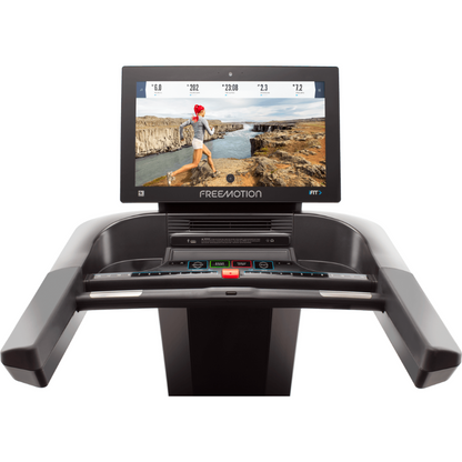 Dark Slate Gray FREEMOTION 22 SERIES t22.9 REFLEX™ Treadmill - 22inch Tablet/220V