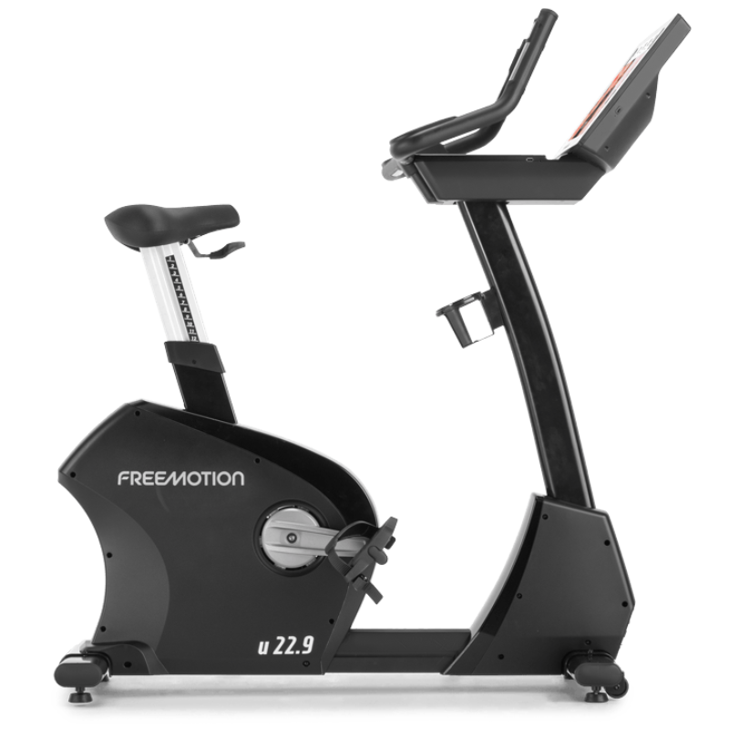 Dark Slate Gray FREEMOTION 22 SERIES u22.9 Upright Bike - 22inch Tablet/120V