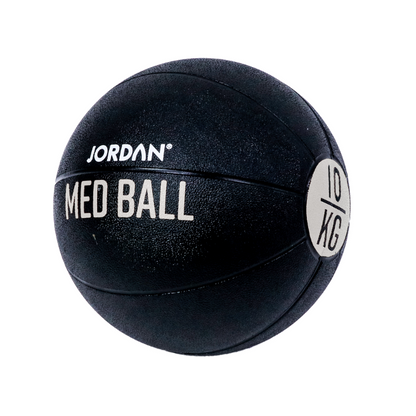 Black JORDAN Medicine Ball (1 - 10kg) Individual Ball / 10kg Medicine Ball