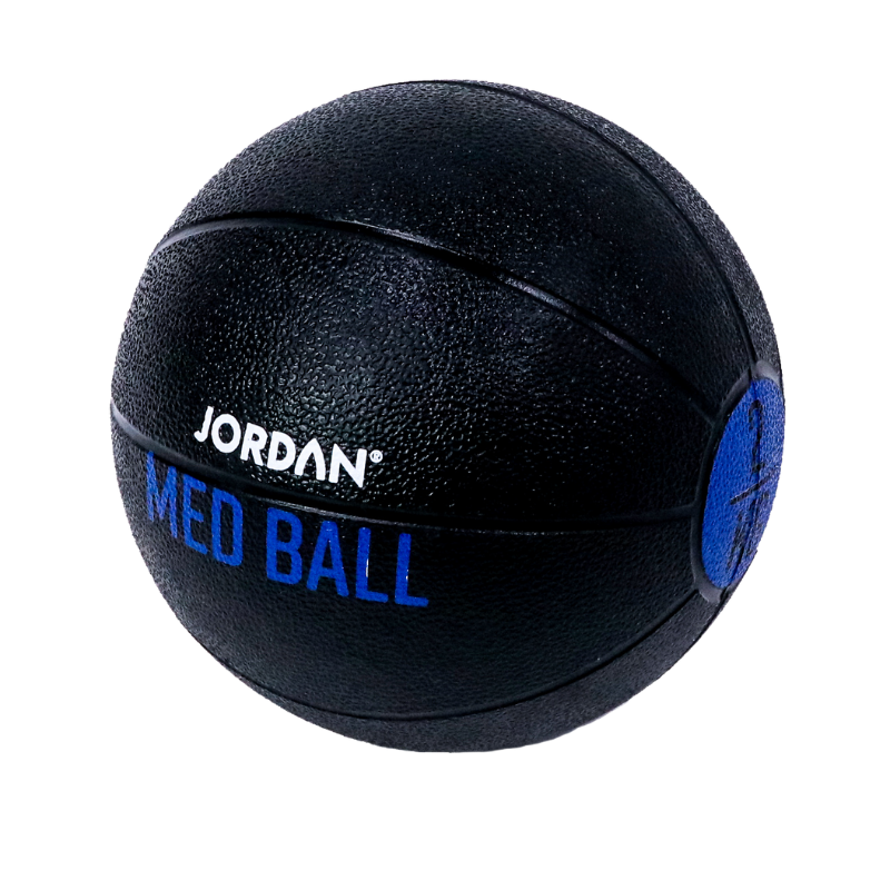 Black JORDAN Medicine Ball (1 - 10kg) Individual Ball / 2kg Medicine Ball