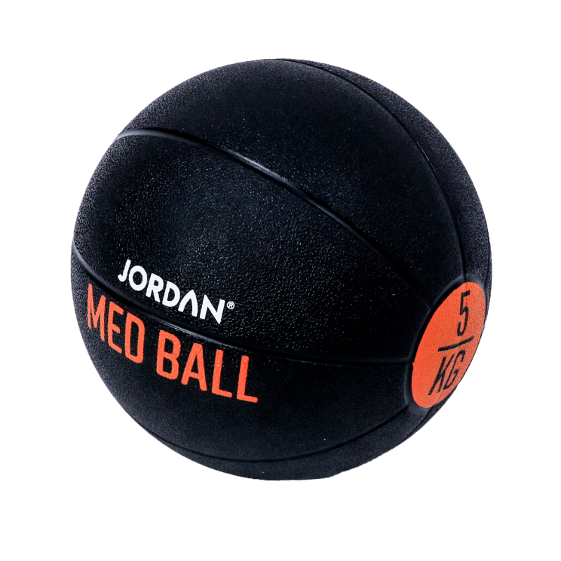 Black JORDAN Medicine Ball (1 - 10kg) Individual Ball / 5kg Medicine Ball