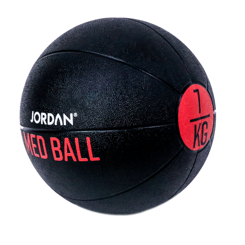 Black JORDAN Medicine Ball (1 - 10kg) Individual Ball / 7kg Medicine Ball