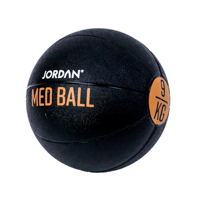 Black JORDAN Medicine Ball (1 - 10kg) Individual Ball / 9kg Medicine Ball