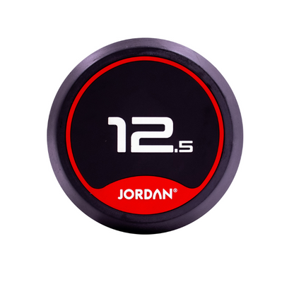 Tomato JORDAN Classic Rubber Dumbbells - Sets And Individual Pairs (1 - 70kg) Red / 1 - 10kg (1kg increments / 10 pairs),Red / 2 - 20kg (2kg increments / 10 pairs),Red / 2.5 - 25kg (2.5kg increments / 10 pairs),Red / 2.5 - 30kg (2.5kg increments / 12 pairs),Red / 2.5 - 50kg (2.5kg increments / 20 pairs),Red / 12.5 - 35kg (2.5kg increments/ 12 pairs),Red / 40 - 50 kg (2.5kg increments/ 5 pairs),Red / 27.5 - 37.5 kg (2.5kg increments/ 5 pairs),Red / 70kg Pair,Red / 67.5kg Pair,Red / 65kg Pair,Red / 62.5kg Pai