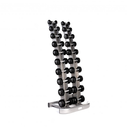 Dark Slate Gray MYO Strength Urethane Dumbbell Sets (1 - 50kg) 1kg - 10kg (1kg increments / 10 pairs set),2.5kg - 25kg (2.5kg increments / 10 pairs set),2.5kg - 30kg (2.5kg increments / 12 pairs set),2.5kg - 50kg (2.5kg increments / 20 pairs set)