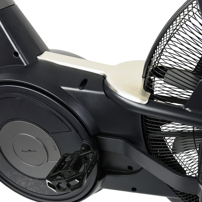 Dark Slate Gray PULSE Fitness Classic Airbike - Midnight Grey