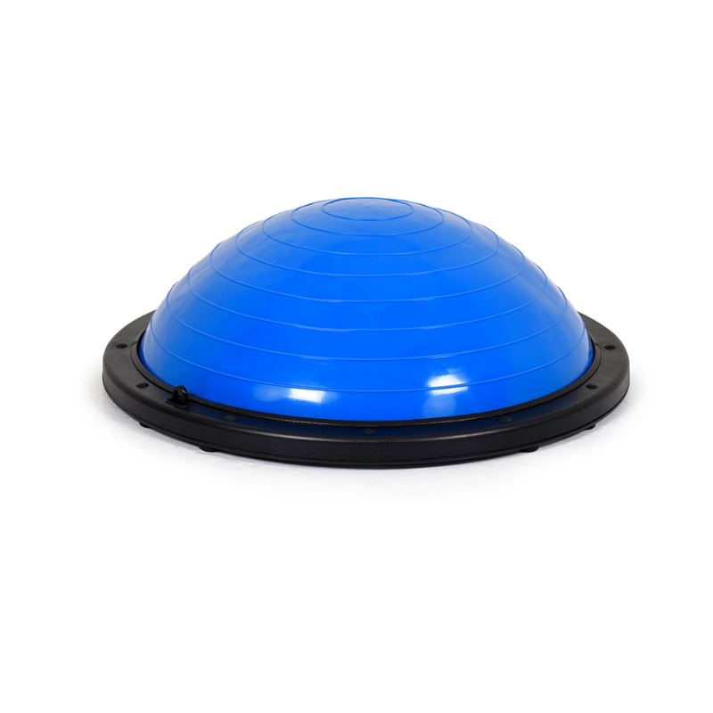 Dodger Blue PULSE Fitness Club Line Inflated Rubber BOSU Balance Dome Trainer Single Trainer