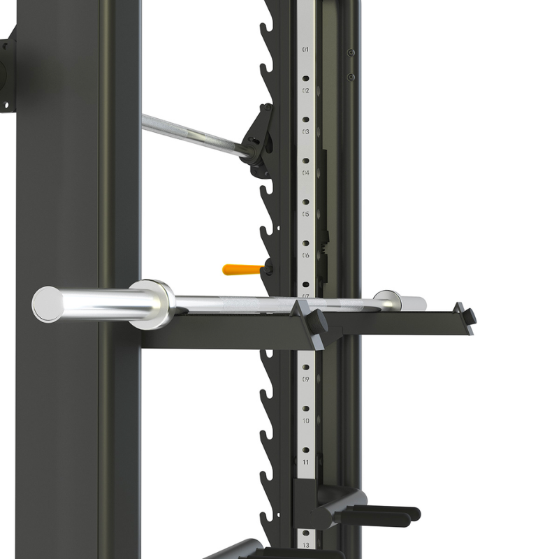 Dark Slate Gray PULSE Fitness Essential Multi-Functional Trainer Rack - Charcoal Grey